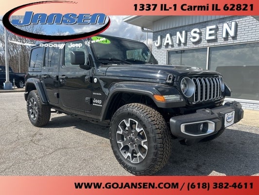 2024 Jeep Wrangler Sahara in Evansville, IN, IL - Jansen Auto Group