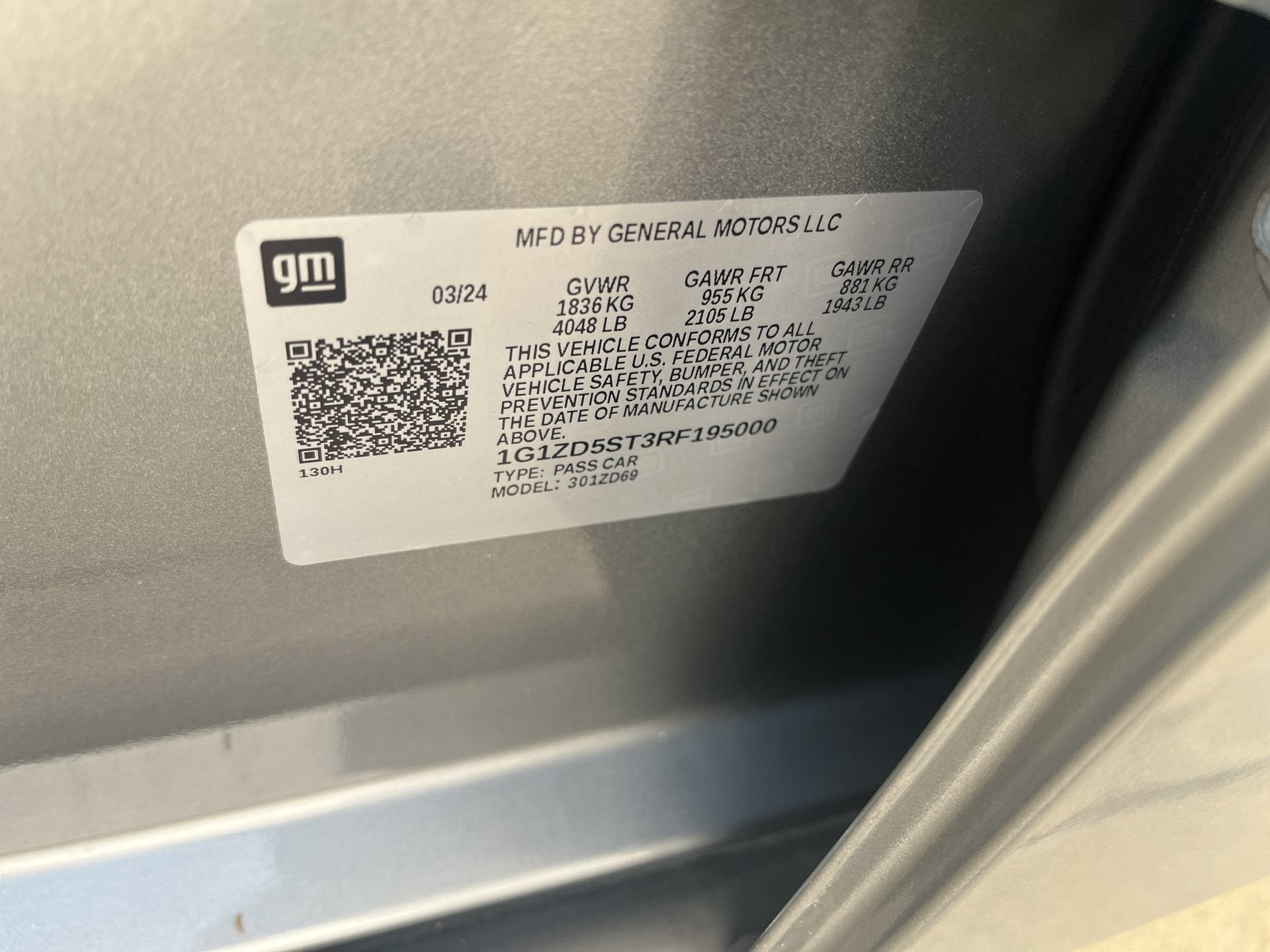 2024 Chevrolet Malibu 1LT