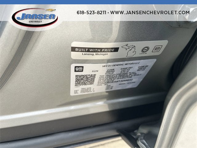 2026 Chevrolet Traverse LT