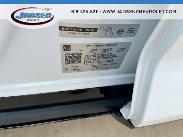 2026 Chevrolet Traverse RS