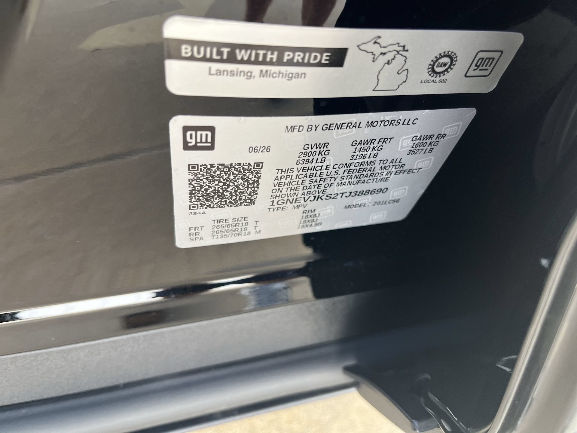 2026 Chevrolet Traverse Z71