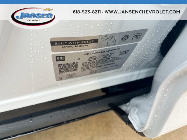 2026 Chevrolet Traverse High Country