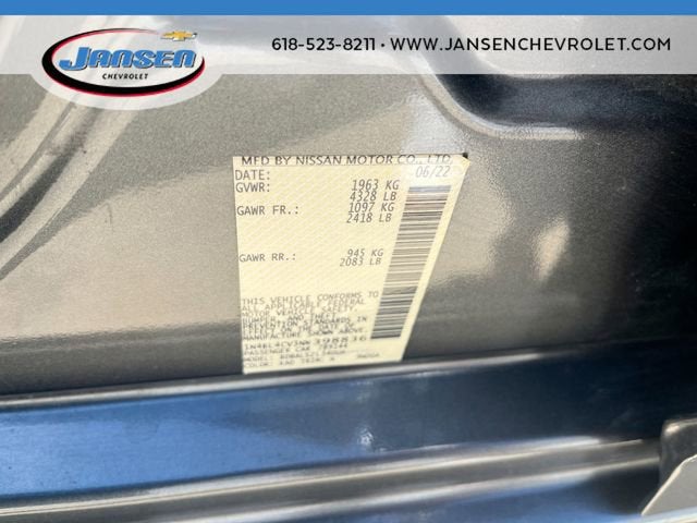 2022 Nissan Altima SR FWD