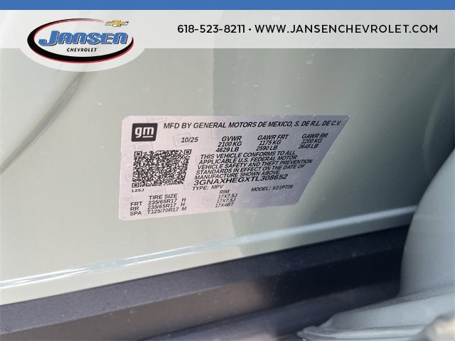 2026 Chevrolet Equinox LT