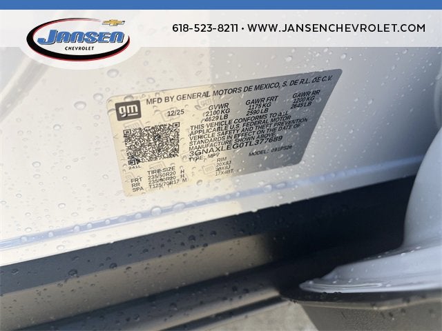 2026 Chevrolet Equinox RS