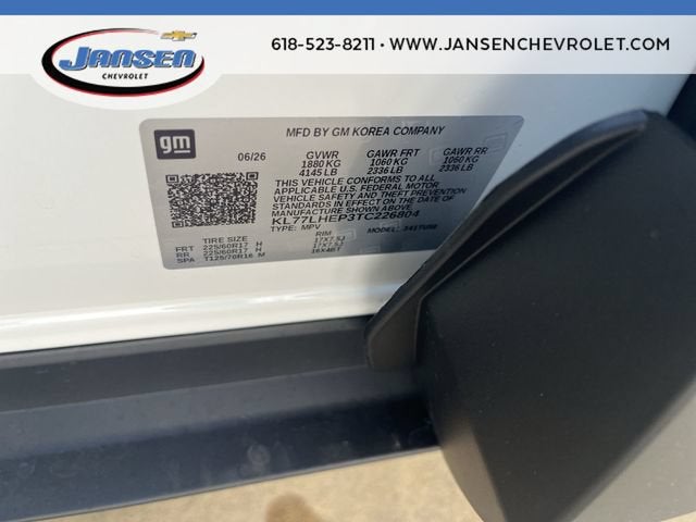 2026 Chevrolet Trax LT