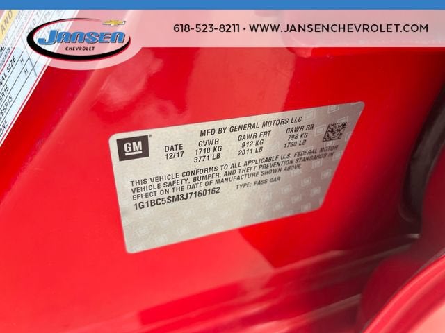 2018 Chevrolet Cruze LS