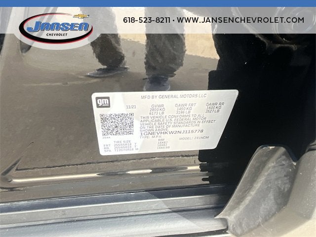 2022 Chevrolet Traverse LT Leather