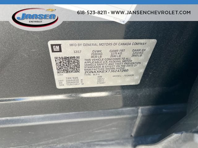 2018 Chevrolet Equinox LT