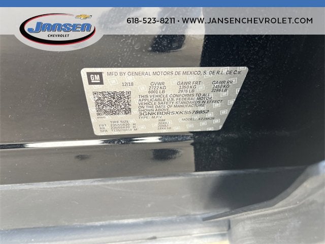 2019 Chevrolet Blazer Base